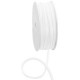 Stitched elastic Ibiza cord White